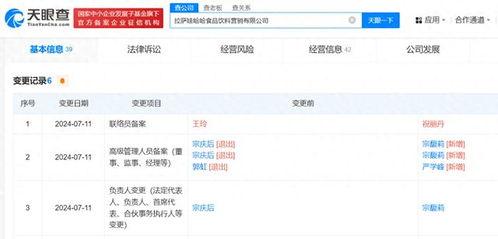 宗馥莉最近爆料视频,揭秘家族企业幕后真相 第2张 宗馥莉最近爆料视频,揭秘家族企业幕后真相 第2张